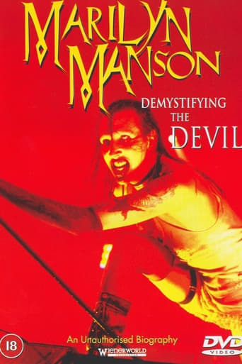 Poster of Demystifying the Devil: Biography Marilyn Manson