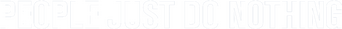 People Just Do Nothing logo