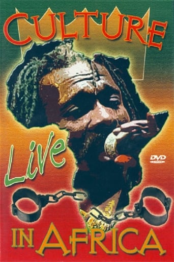 Culture ‎– Live In Africa poster