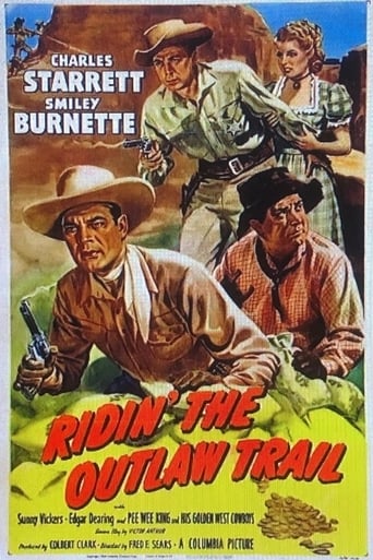 Poster för Ridin' the Outlaw Trail