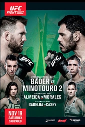 Poster för UFC Fight Night 100: Bader vs. Nogueira 2