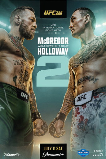 Póster de UFC 329: McGregor vs. Holloway 2