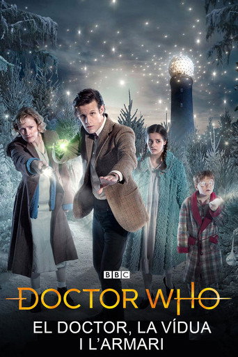 Cartell de Doctor Who: The Doctor, the Widow and the Wardrobe