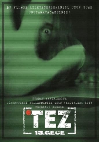 Poster för Tez 13. Gece