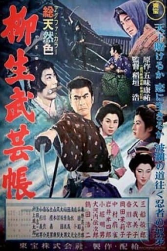 Poster of 柳生武芸帳