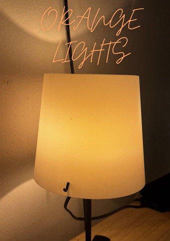 Poster film Orange Lights