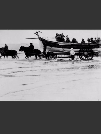 Launch of the Filey Lifeboat