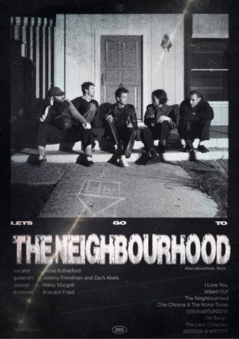 The Neighbourhood: Bonnaroo 2026 poster