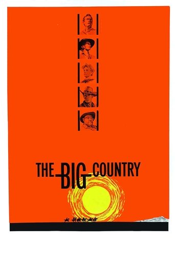 Movie poster: The Big Country (1958) สองสิงห์จ้าวปฐพี