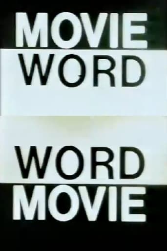 Poster för Fluxfilm 29: Word Movie
