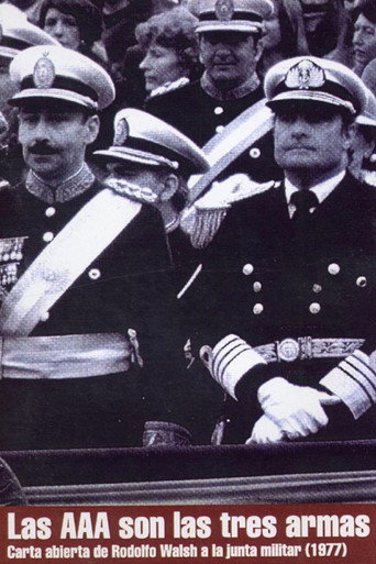 Las AAA son las tres armas: Carta abierta de Rodolfo Walsh a la junta militar (1979)