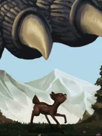 Godzilla vs. Bambi poster