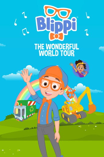 Poster for Blippi's Wonderful World Tour