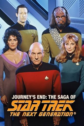 Poster of Journey's End - The Saga of Star Trek: The Next Generation