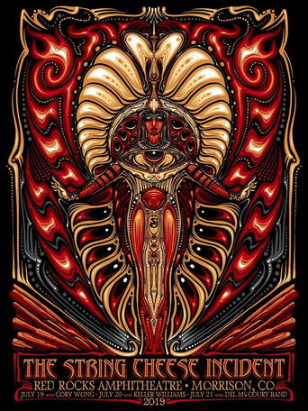 The String Cheese Incident Live at Red Rocks poster