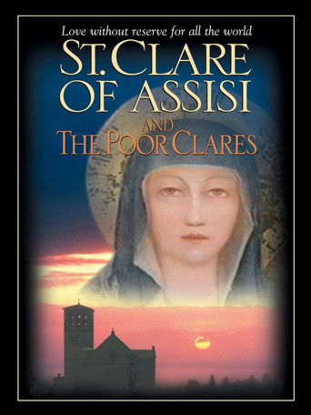 St Clare of Assisi and Poor Clares poster