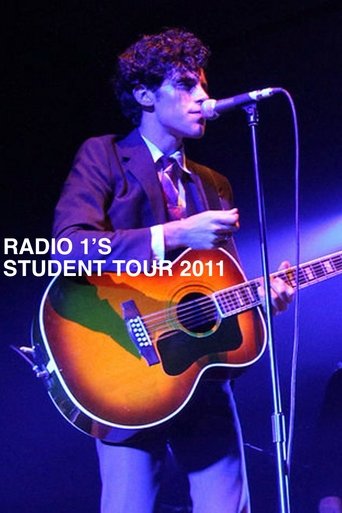 Radio 1's Student Tour 2011 poster