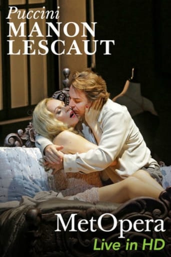 Poster of The Metropolitan Opera - Puccini: Manon Lescaut