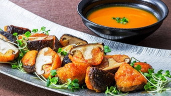 Authentic Japanese Cooking: Stuffed Shiitake with Teriyaki Glaze