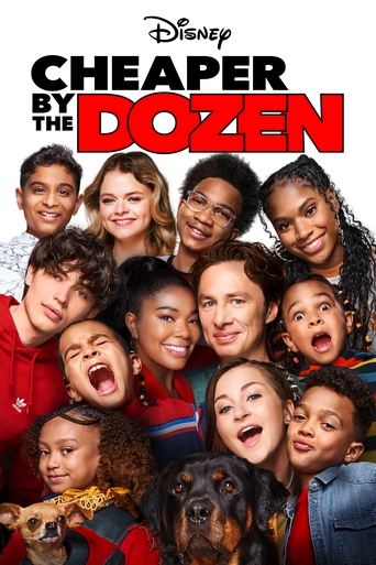 Movie poster: Cheaper by the Dozen (2022)