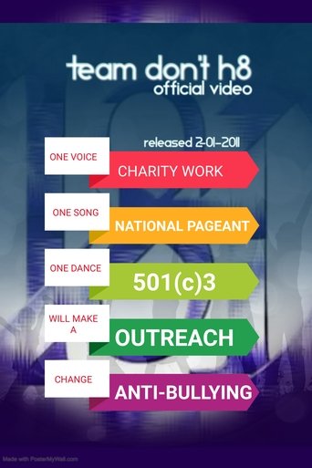 Poster of Team Don't H8: The Official Video