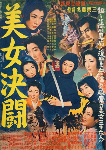美女決闘 afişi