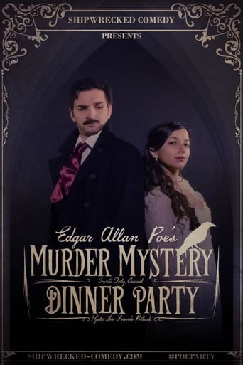 Poster of Edgar Allan Poe's Murder Mystery Dinner Party