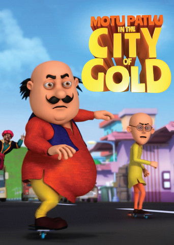 Motu Patlu in the City of Gold poster 2
