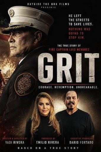 Poster film Grit: The Fire Chief Luis Nevarez Story