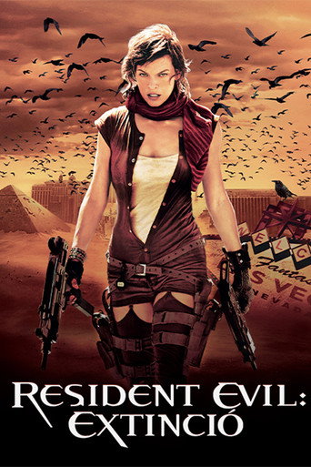 Cartell de Resident evil: Extinció