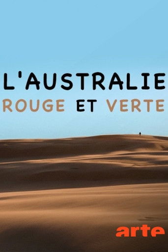 L'australie rouge et verte poster