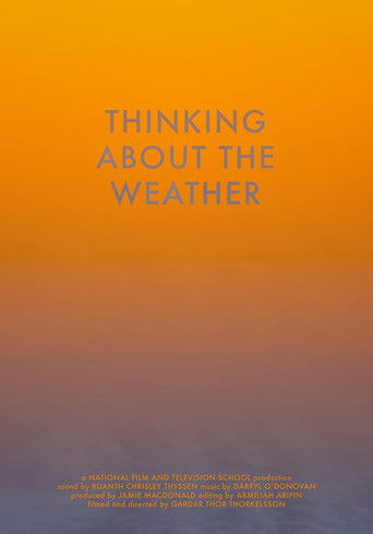Thinking About The Weather poster