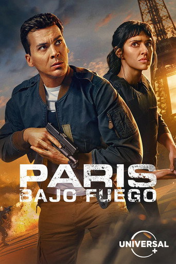 Póster de París bajo fuego