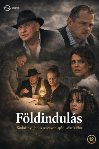 Földindulás poster