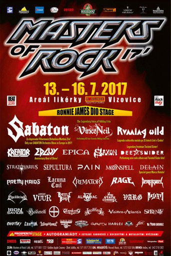Masters of Rock 2017 poster