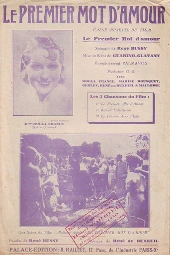 Poster of Le premier mot d'amour