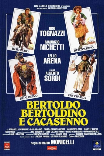 Poster of Bertoldo, Bertoldino e Cacasenno