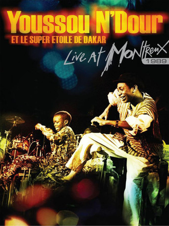 Youssou N'Dour: Live at Montreux 1989 poster