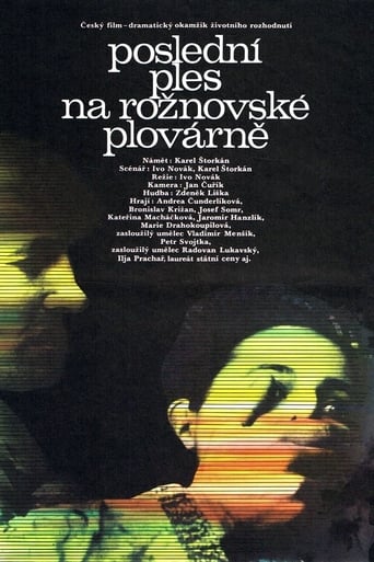 Poster för Poslední ples na rožnovské plovárně