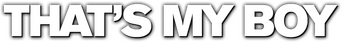 That's My Boy logo