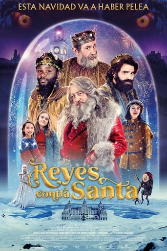 The Three Wise Kings vs. Santa Poster