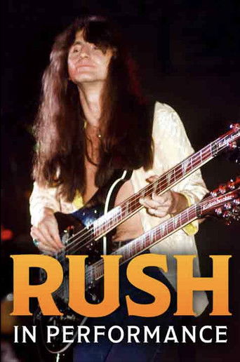 Rush: In Performance poster