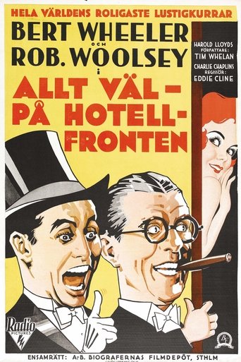 Poster för Allt väl - på hotellfronten!