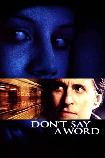 Don't Say a Word (2001) - poster