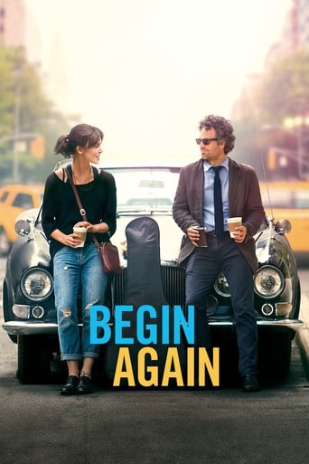 Official movie poster for Begin Again (2014)
