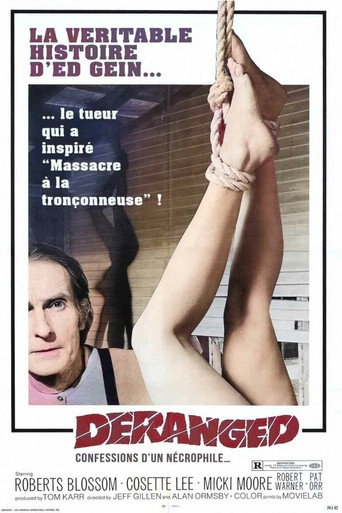 Deranged, la v&eacute;ritable histoire d'Ed Gein (1974)