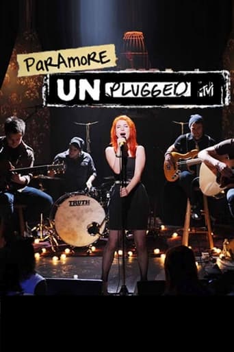 Poster för Paramore MTV Unplugged