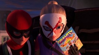 Cena de Vilões Versus Heróis