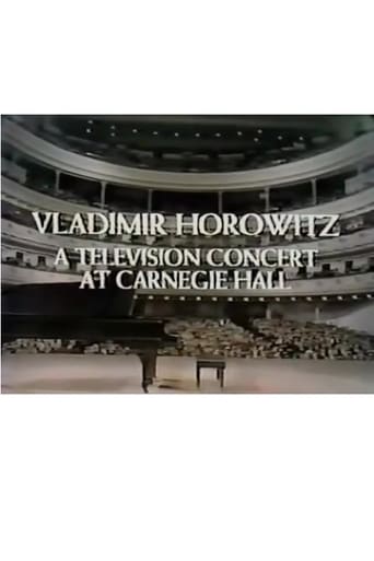 Poster of Vladimir Horowitz: A Television Concert at Carnegie Hall