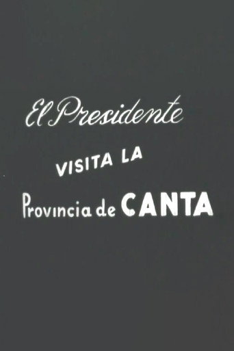 El presidente visita la provincia de Canta (1944)